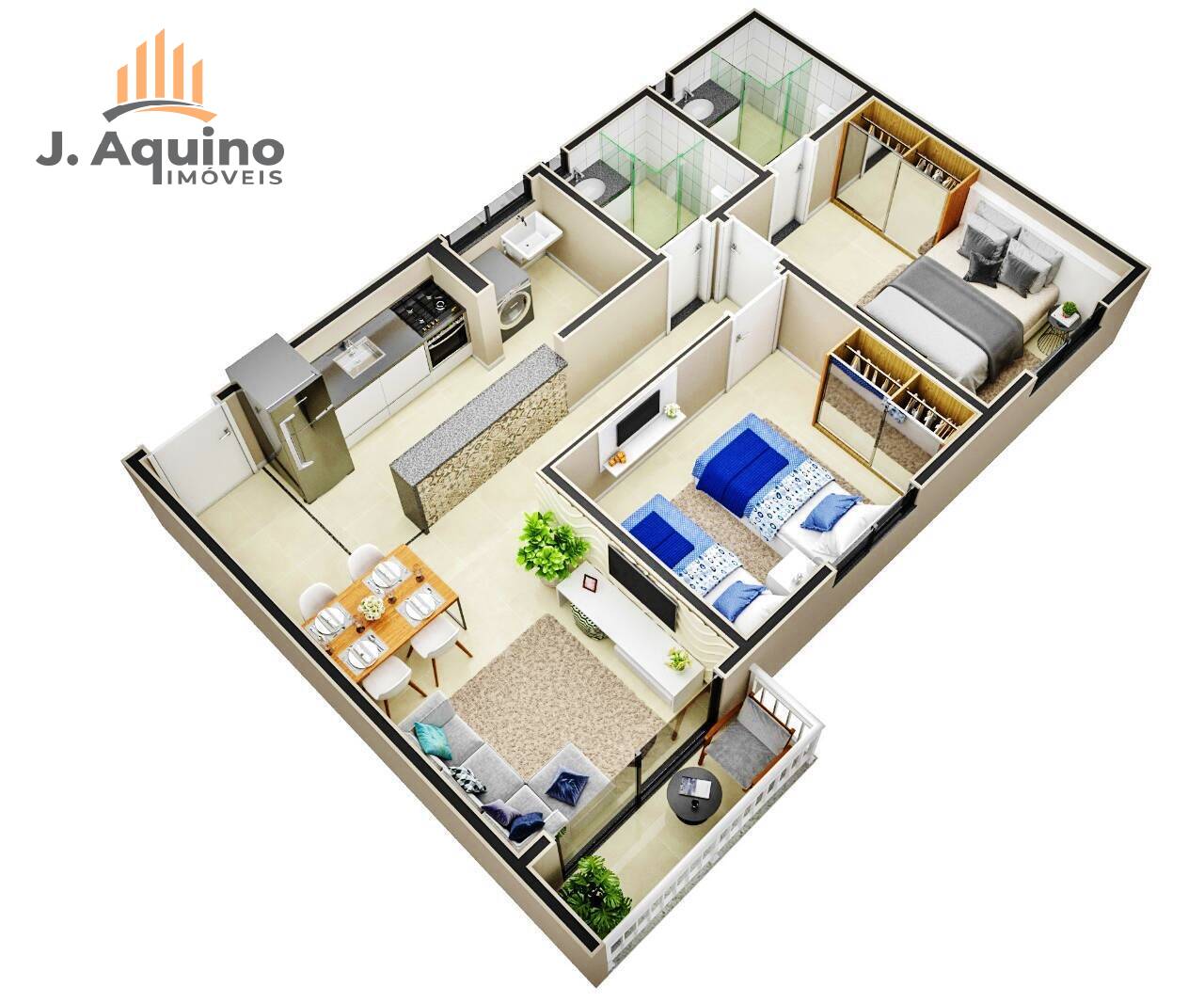 Apartamento, 2 quartos, 515361 m² - Foto 26