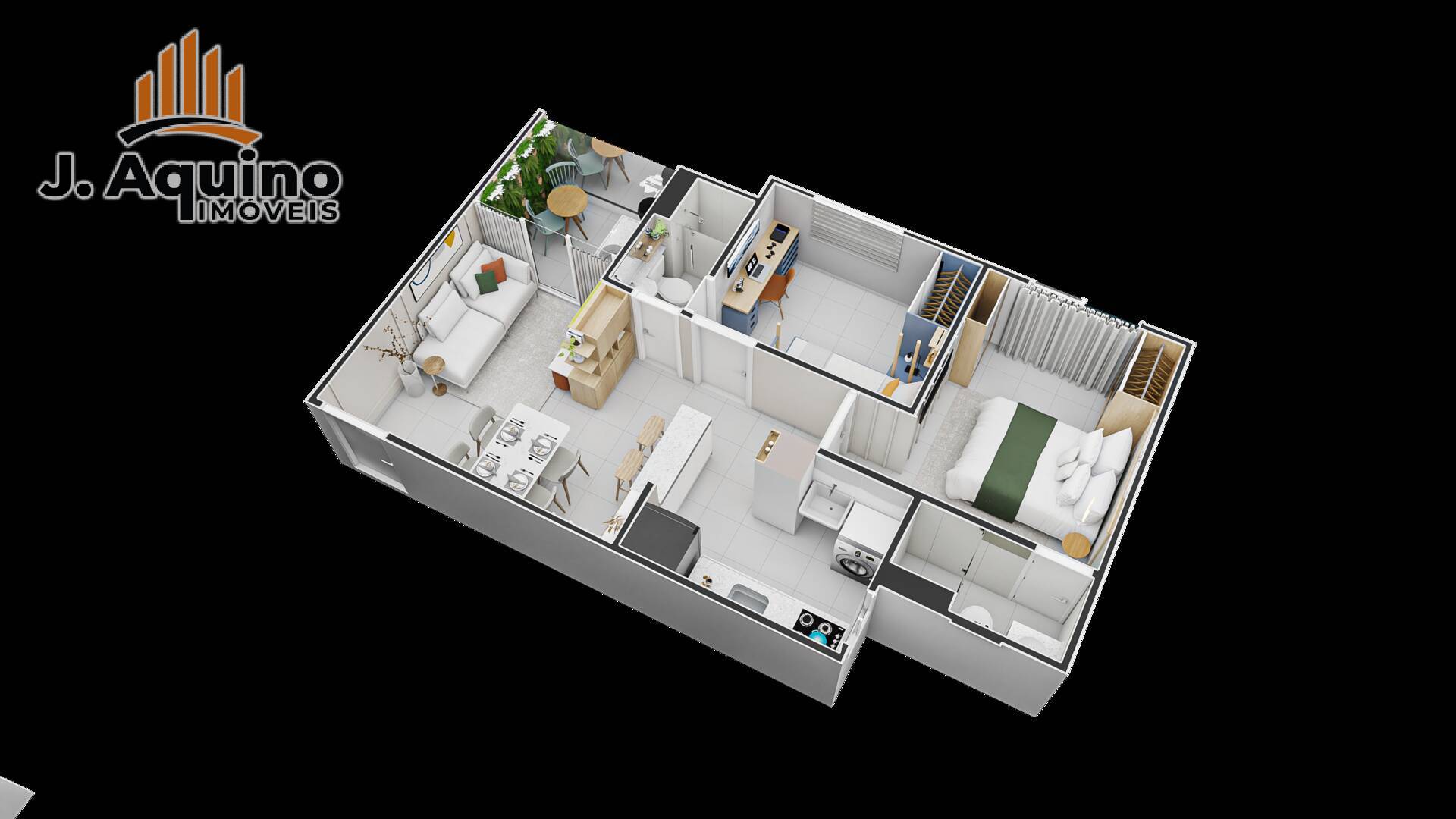 Apartamento à venda com 2 quartos, 5060m² - Foto 2