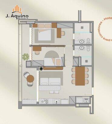 Apartamento, 2 quartos, 48 m² - Foto 27