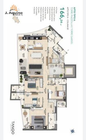Apartamento, 3 quartos, 141166 m² - Foto 57