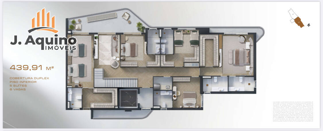 Apartamento, 3 quartos, 190439 m² - Foto 20