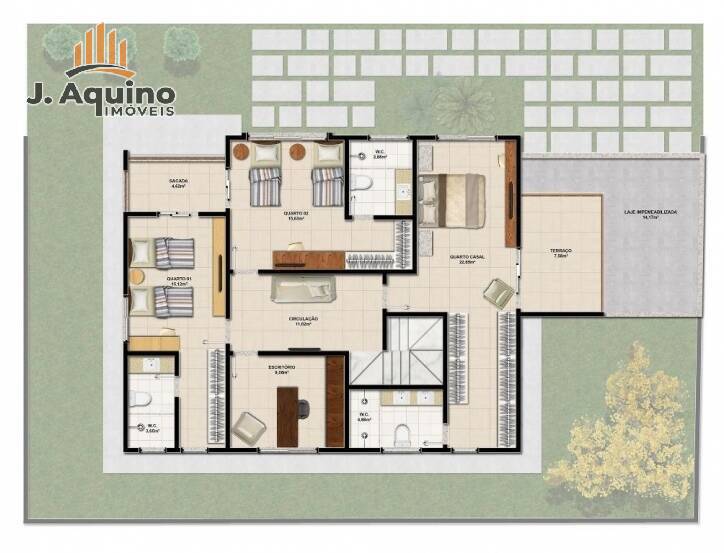 Casa, 5 quartos, 240 m² - Foto 3